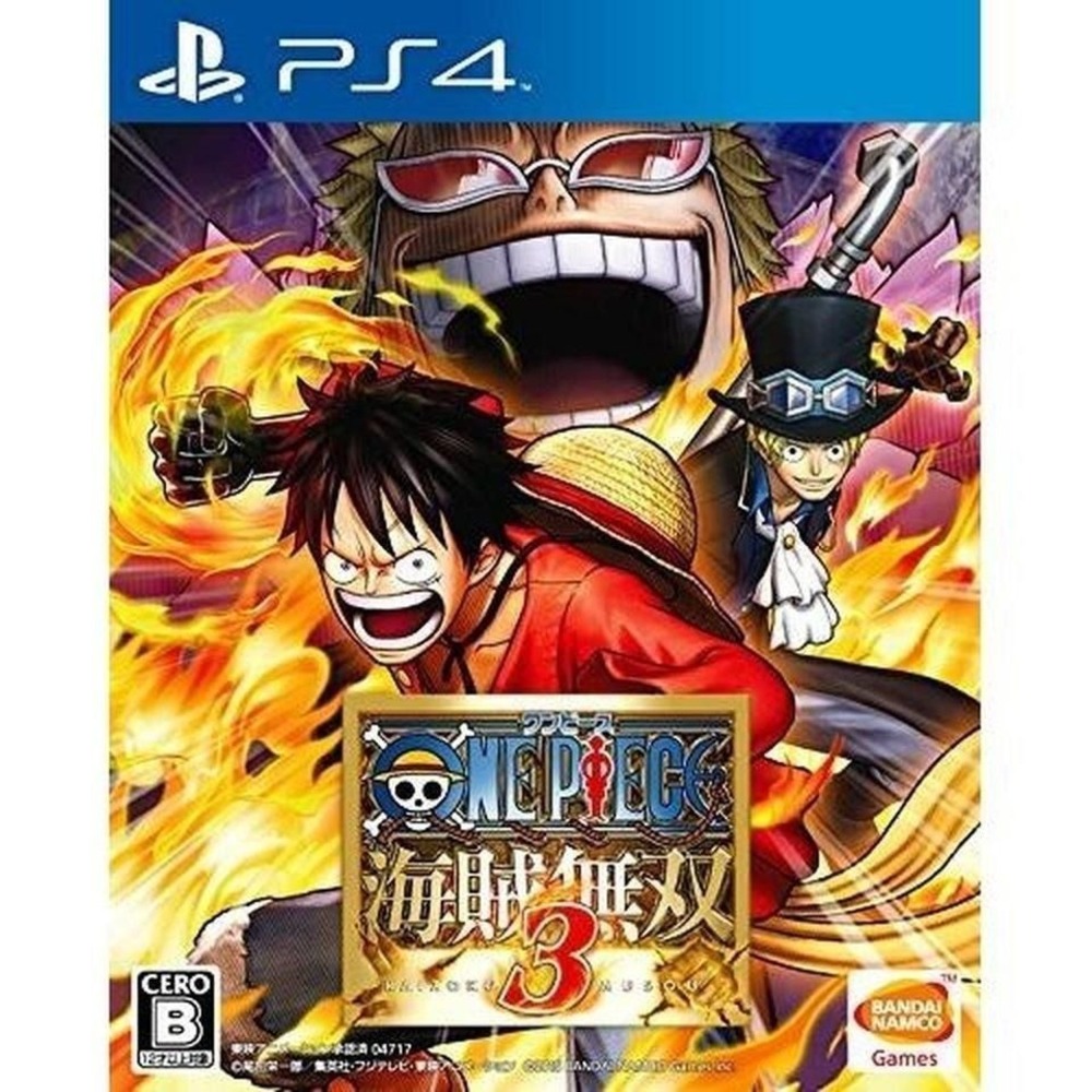 One‎ Piece Pirate Warriors 3 PlayStation 4 PS4 (Japan Import NTSC-J, Cero C) CIB